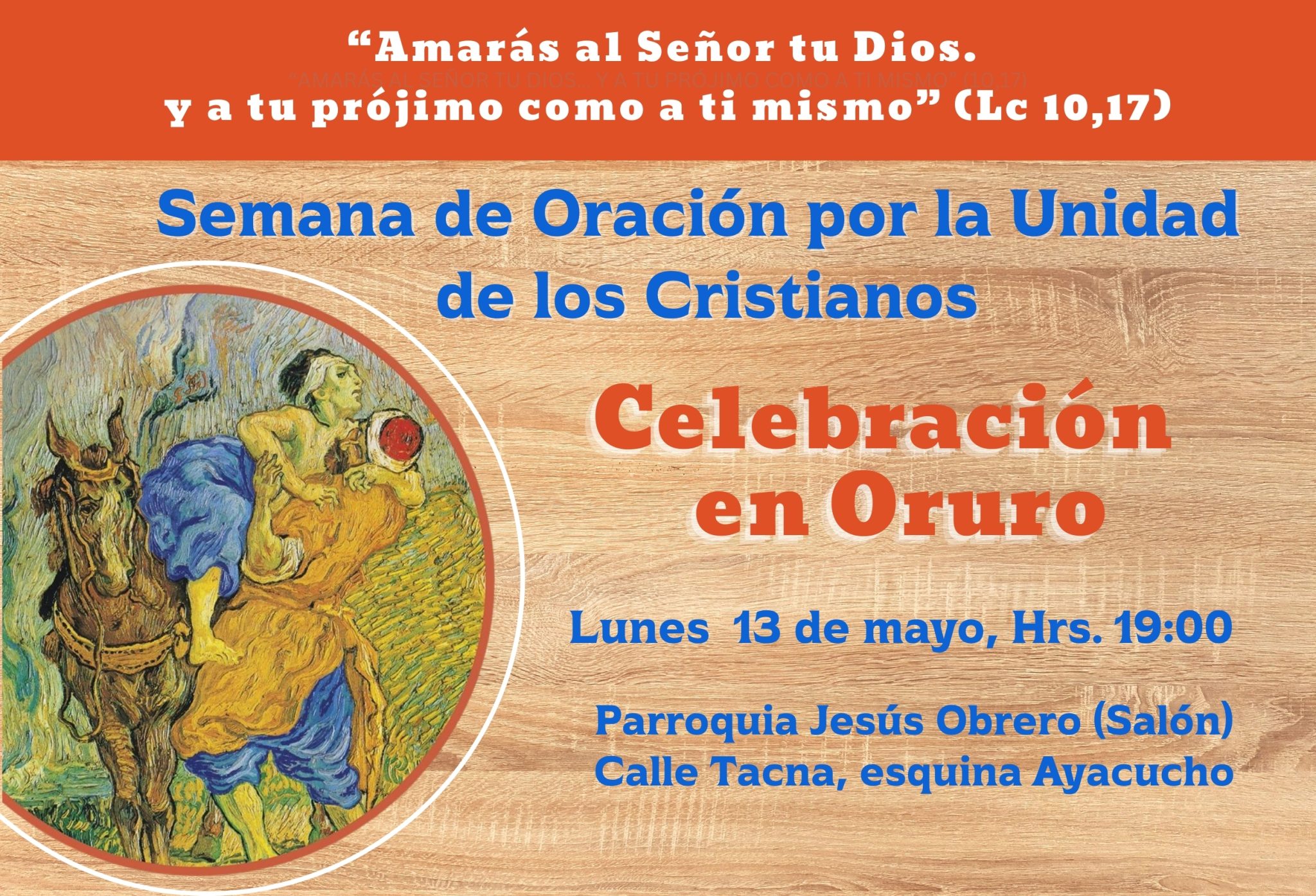 Participa de la Semana de Oración por la Unidad de los Cristianos