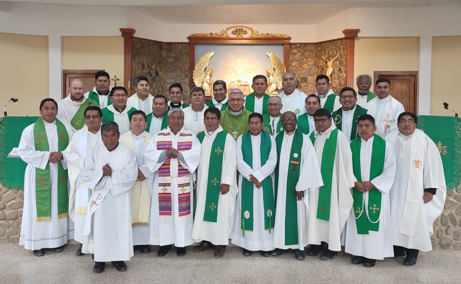 Priests of the Diocese of Coroico, made their annual retreat: “Priestly spirituality”